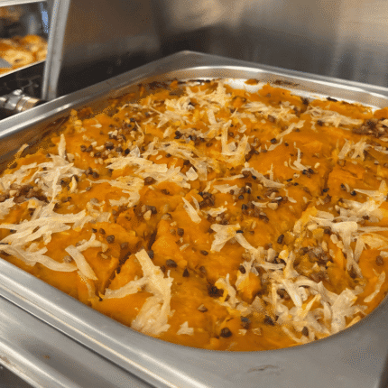 Escondidinho de Abóbora com Shitake