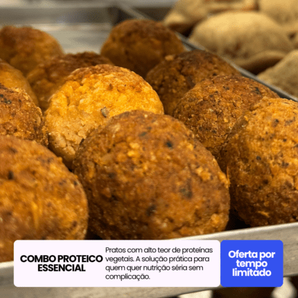 COMBO PROTEICO ESSENCIAL — 10 PRATOS (350g)
