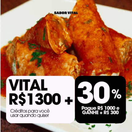 Vital +30% — R$1300