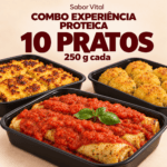 Combo Experiência Proteica — 250g ( 10 pratos)