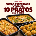Combo Experiência Vegana — 250g 10 Pratos.