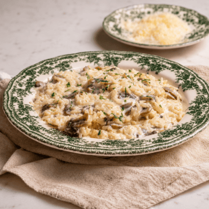 Arroz à Piamontese com Shitake